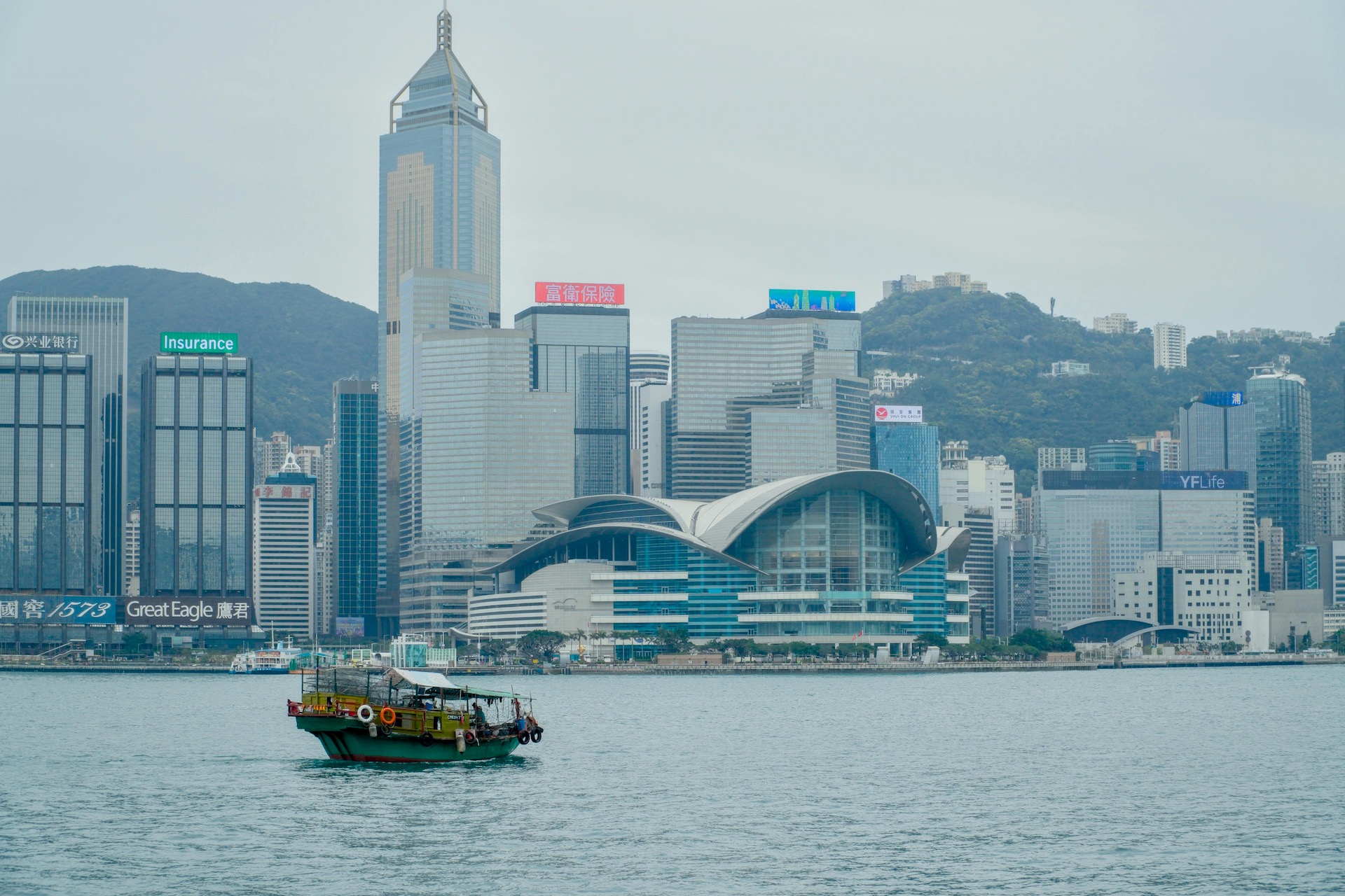 Hong Kong Weather and Skyline